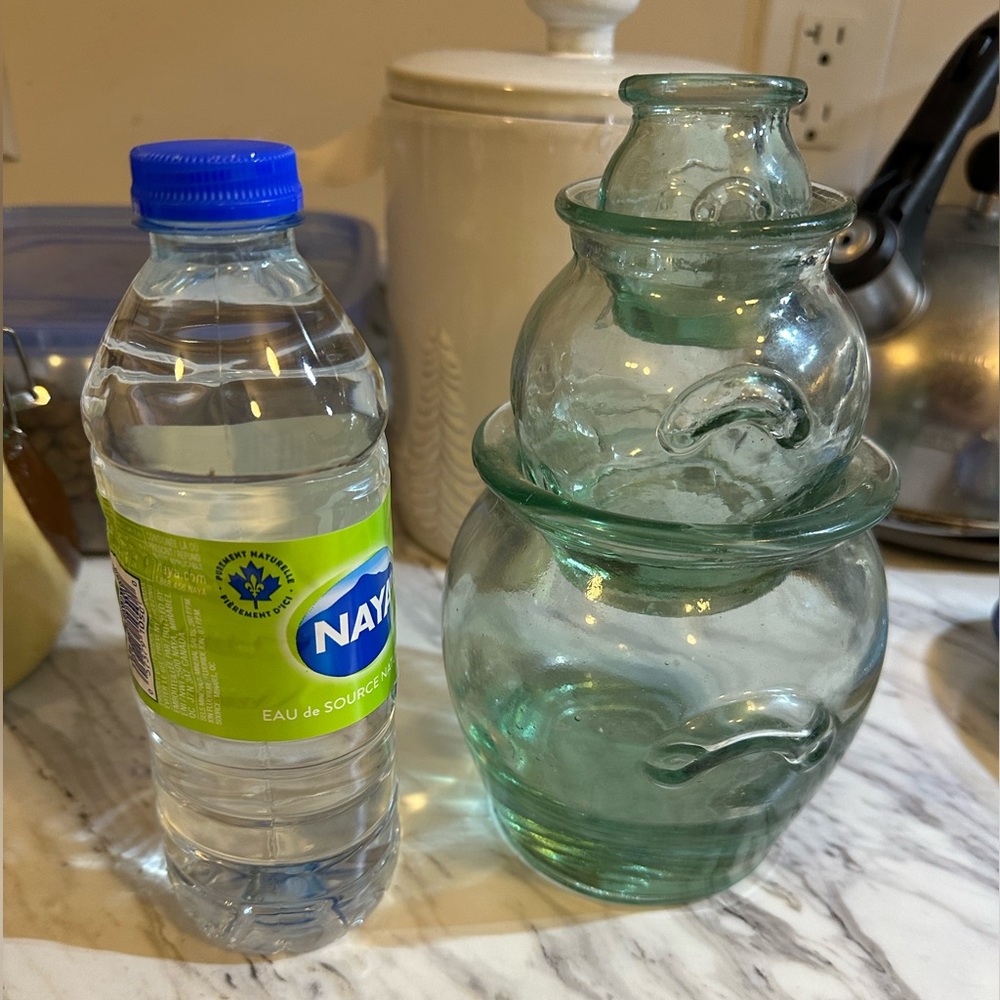 Stackable Clear Glass Jars - Picture 2 of 3